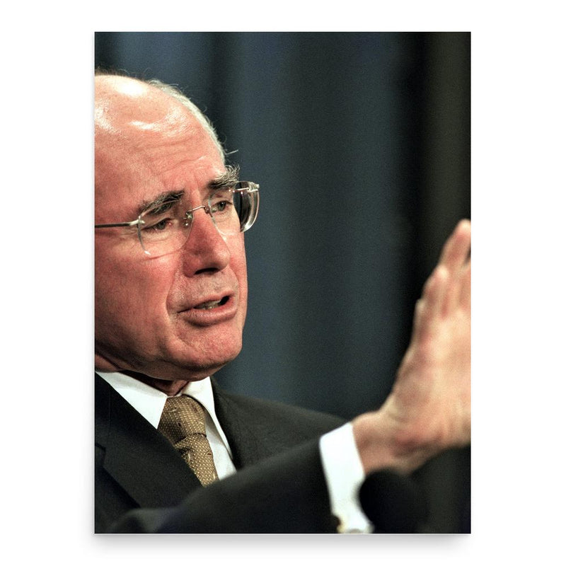 John Howard poster print, in size 18x24 inches.