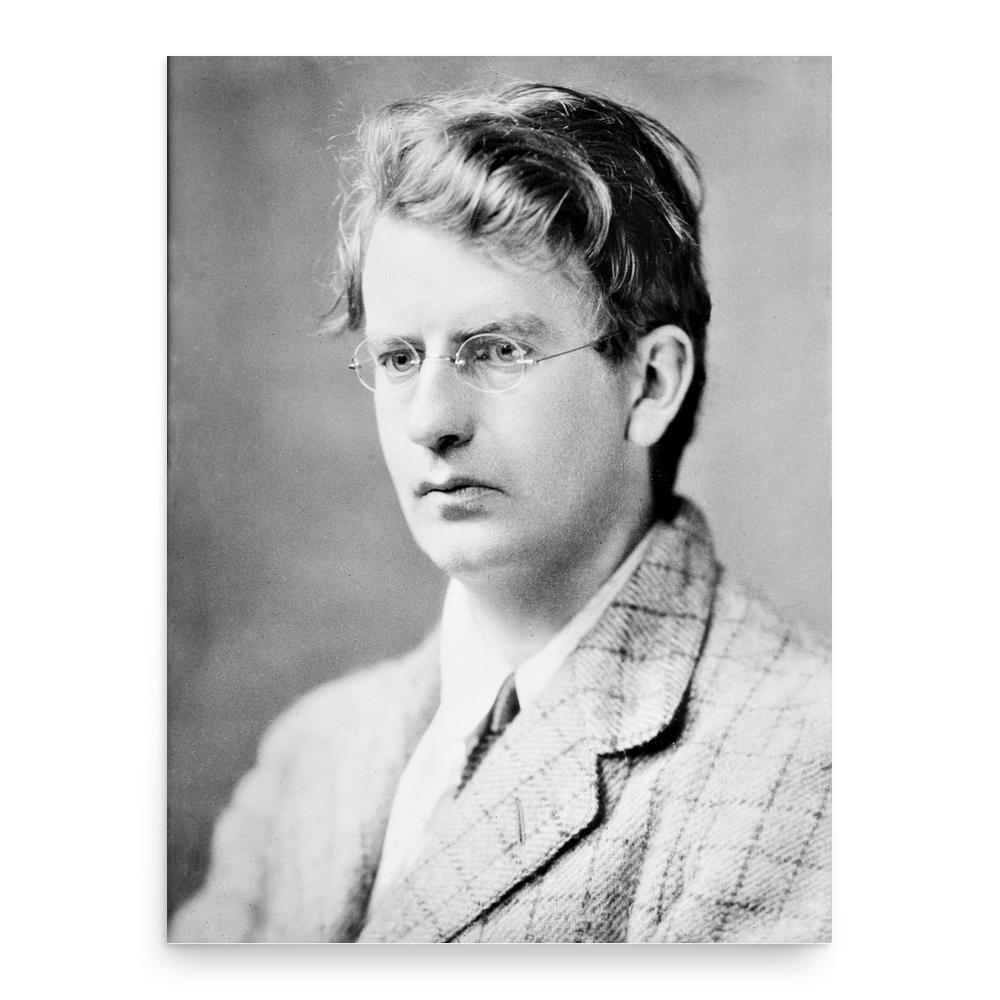 John Logie Baird poster print, in size 18x24 inches.