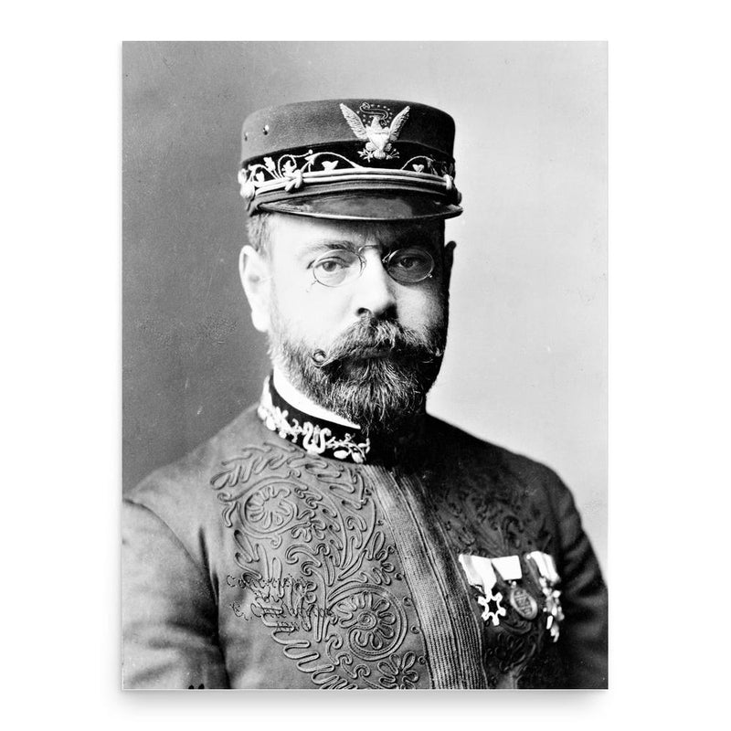 John Philip Sousa poster print, in size 18x24 inches.