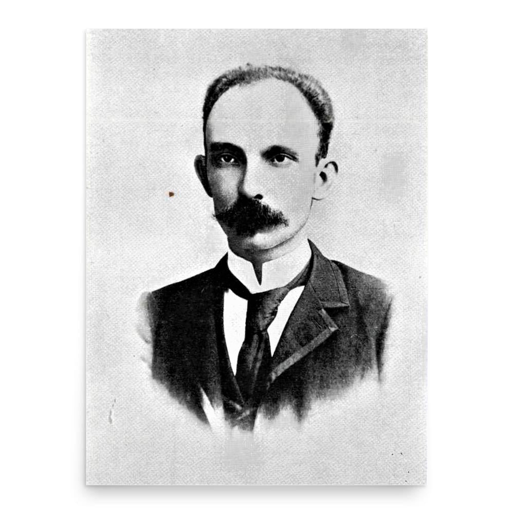 José Martí poster print, in size 18x24 inches.