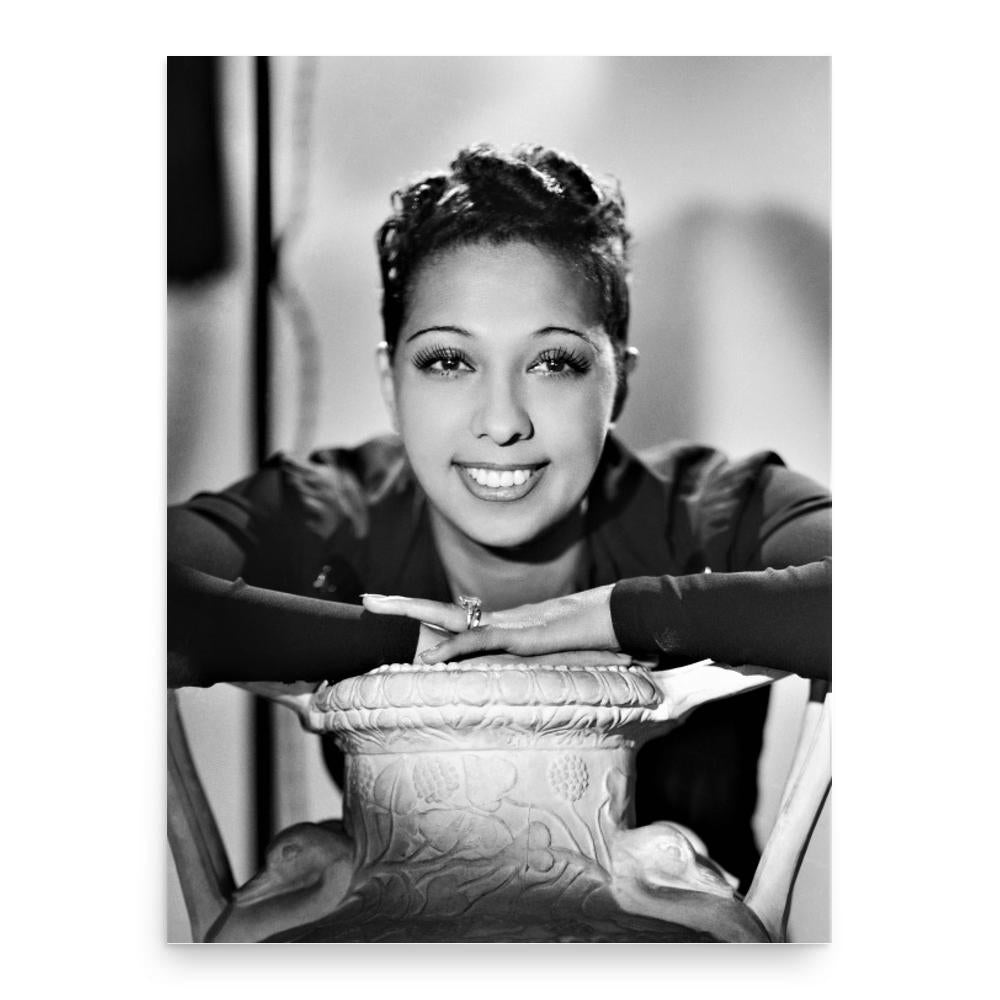 Josephine Baker poster print, in size 18x24 inches.