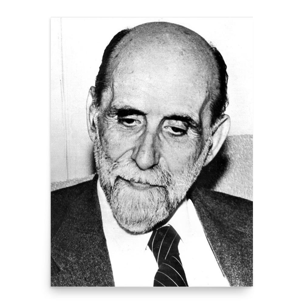 Juan Ramón Jiménez poster print, in size 18x24 inches.