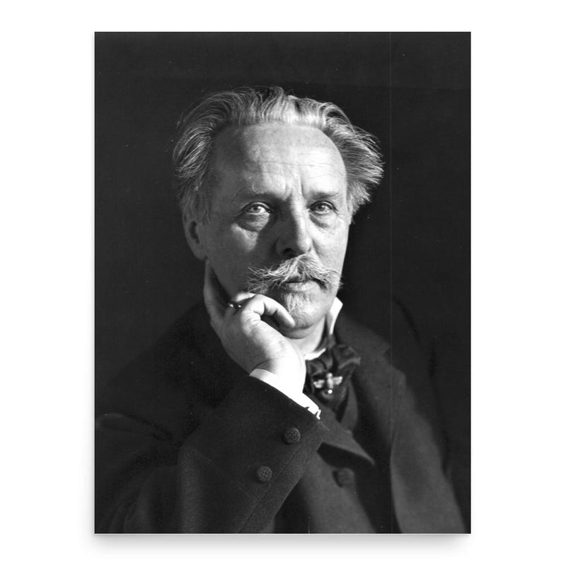 Karl May poster print, in size 18x24 inches.