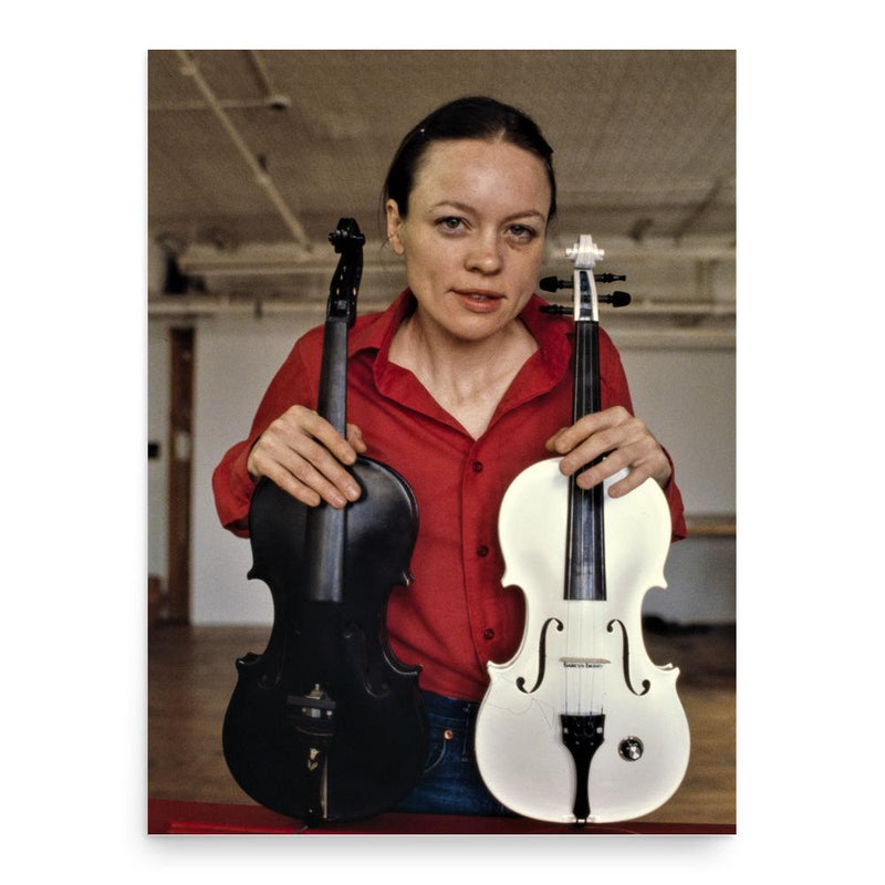 Laurie Anderson poster print, in size 18x24 inches.