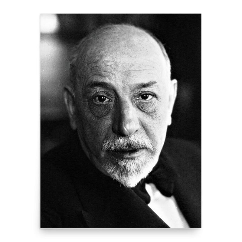 Luigi Pirandello poster print, in size 18x24 inches.