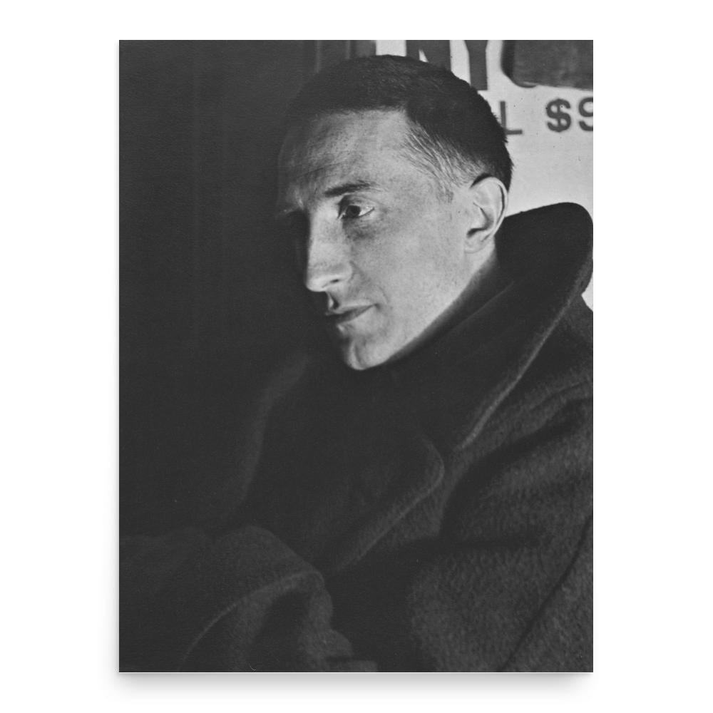 Marcel Duchamp poster print, in size 18x24 inches.