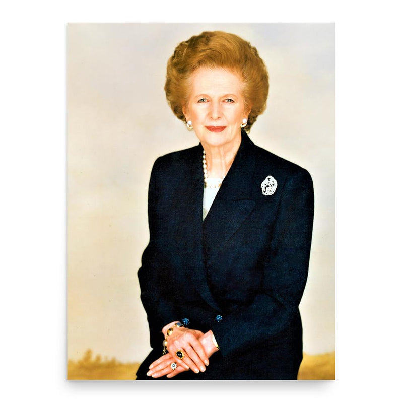 Margaret Thatcher poster print, in size 18x24 inches.