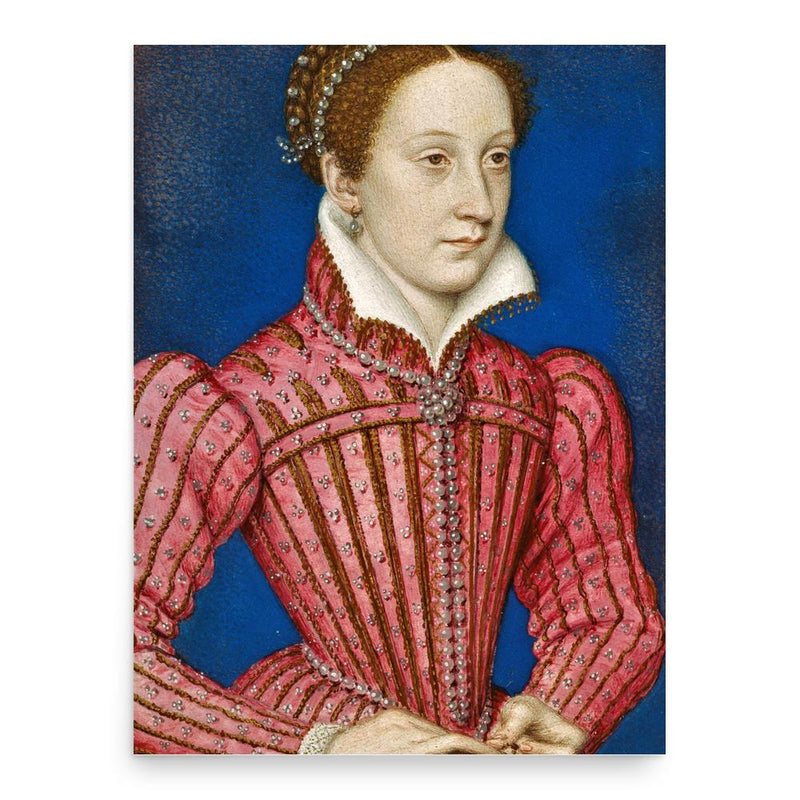 Mary Queen of Scots poster print, in size 18x24 inches.