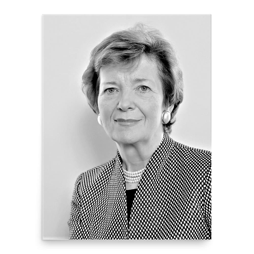 Mary Robinson poster print, in size 18x24 inches.