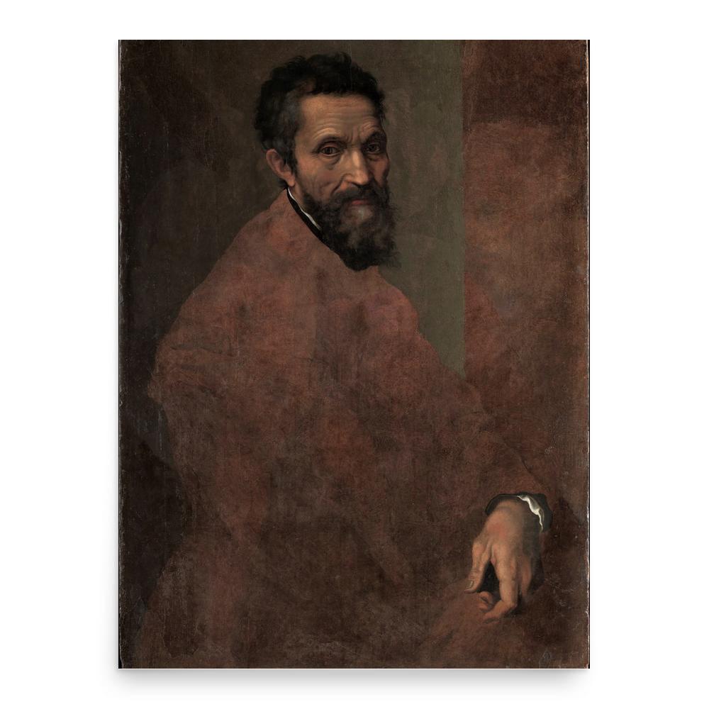 Michelangelo Antonioni poster print, in size 18x24 inches.