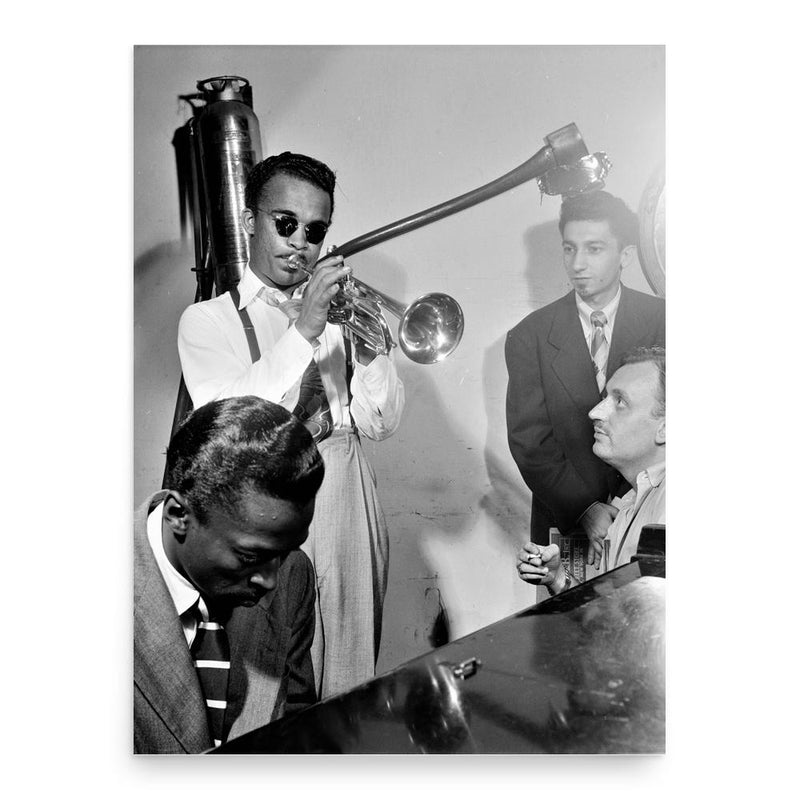 Miles Davis poster print, in size 18x24 inches.