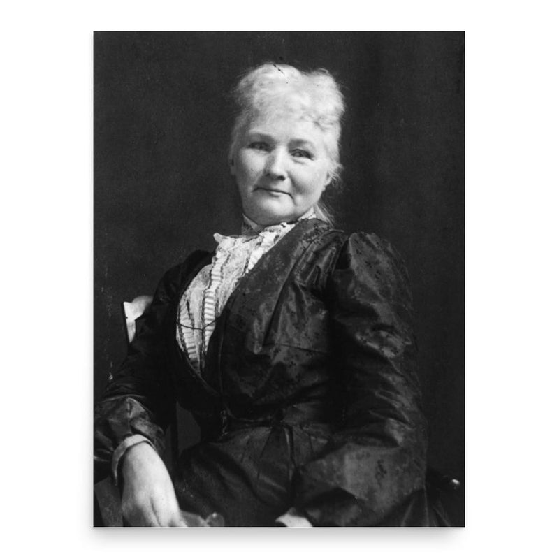 Mother Jones poster print, in size 18x24 inches.