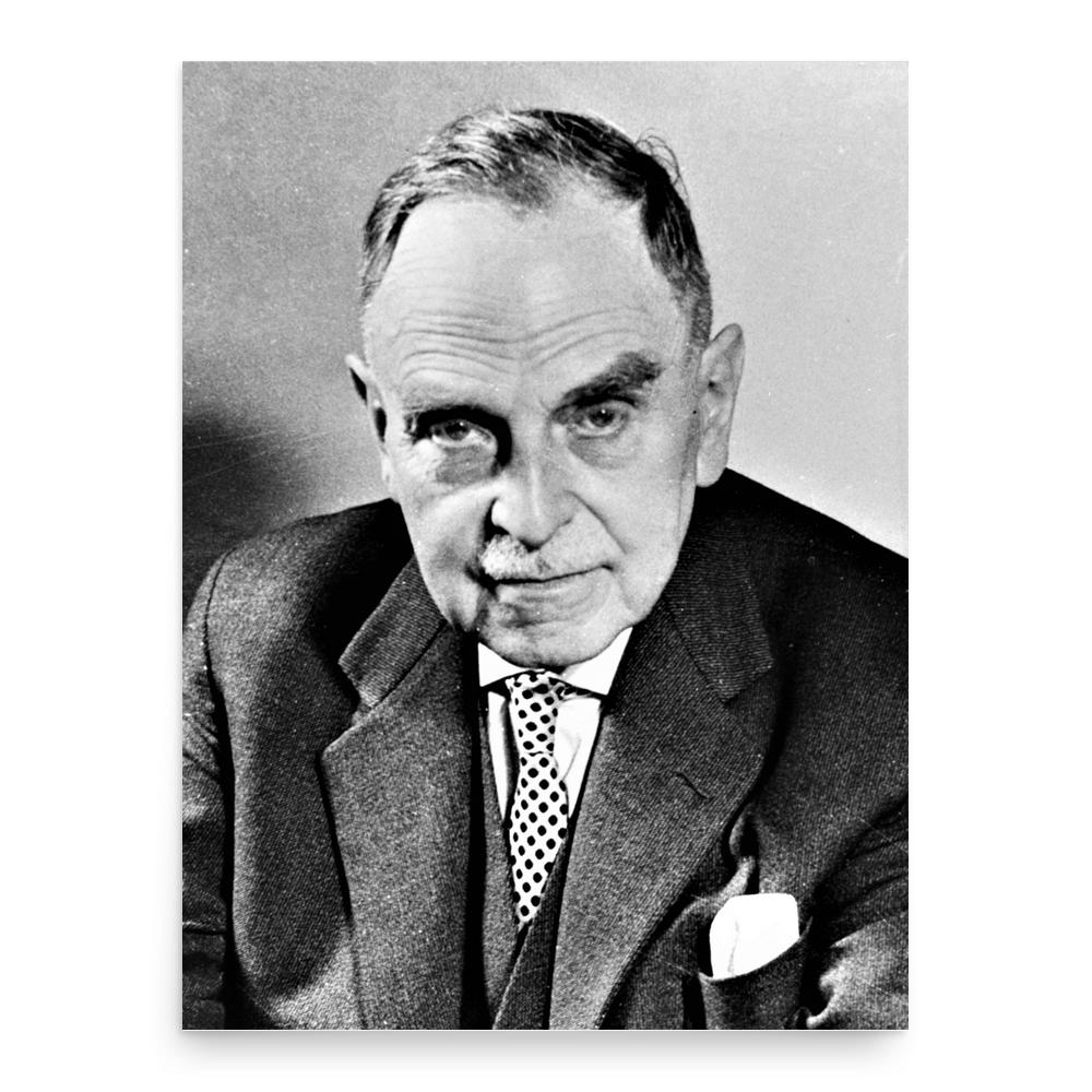 Otto Hahn poster print, in size 18x24 inches.
