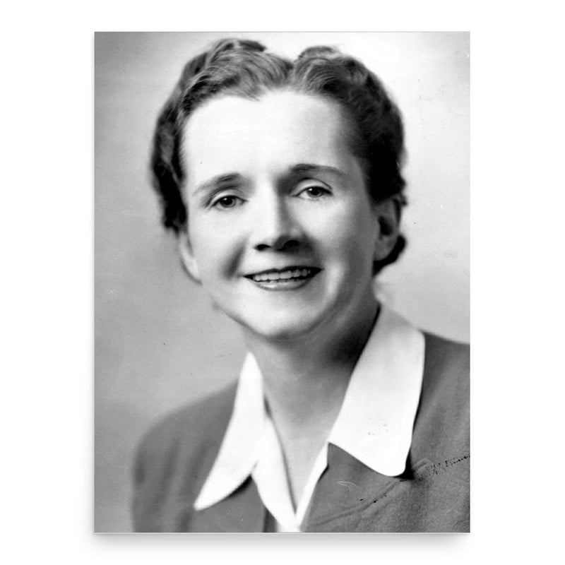 Rachel Carson poster print, in size 18x24 inches.