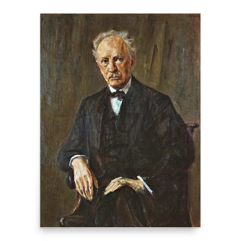 Richard Strauss poster print, in size 18x24 inches.