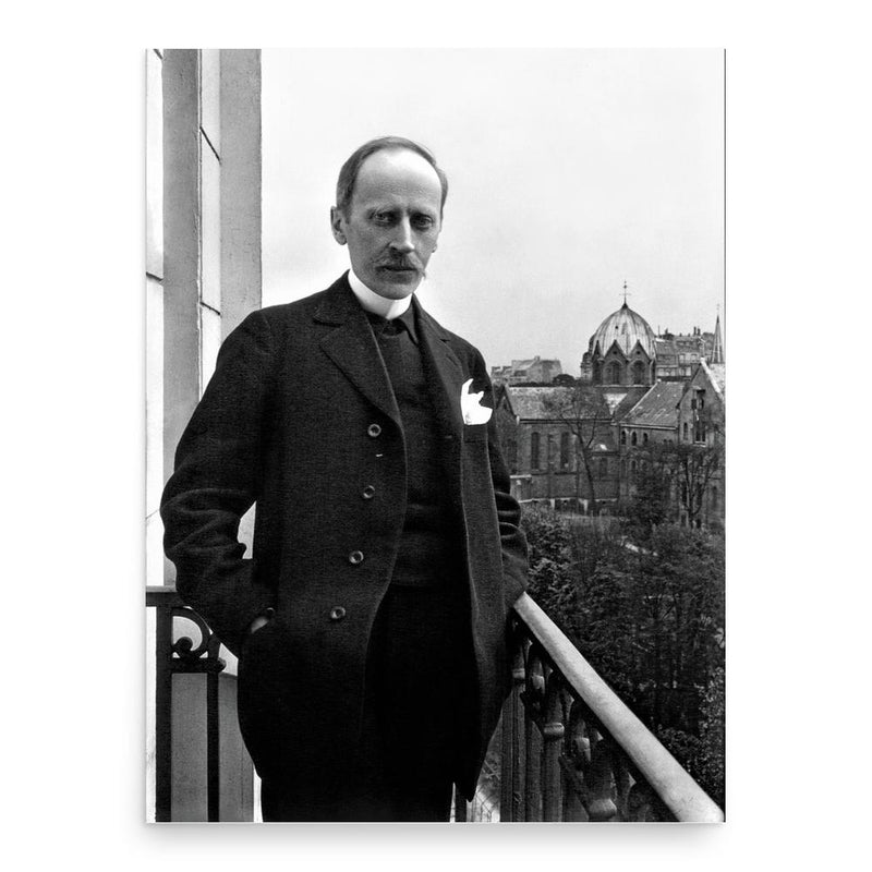 Romain Rolland poster print, in size 18x24 inches.