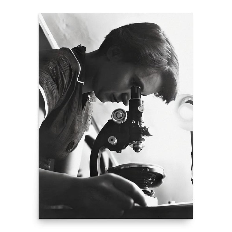 Rosalind Franklin poster print, in size 18x24 inches.