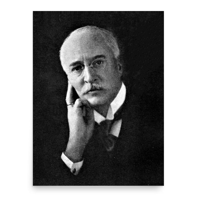 Rudolf Diesel poster print, in size 18x24 inches.