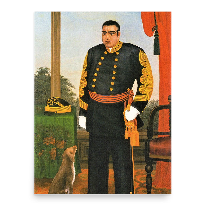 Saigo Takamori poster print, in size 18x24 inches.