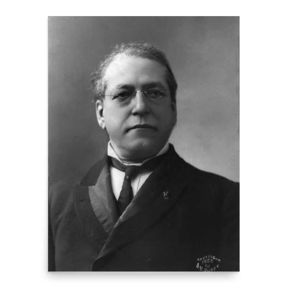 Samuel Gompers poster print, in size 18x24 inches.