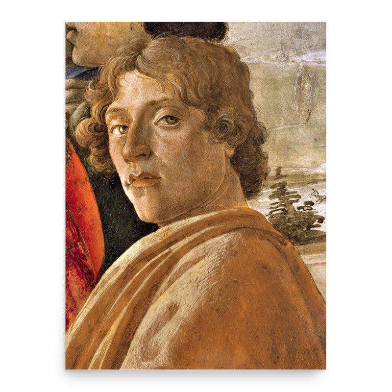 Sandro Botticelli poster print, in size 18x24 inches.