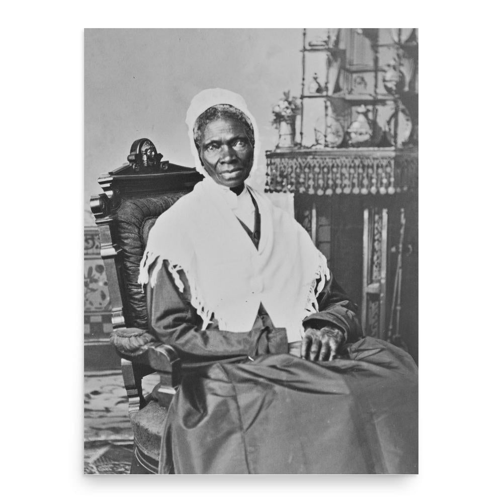 Sojourner Truth poster print, in size 18x24 inches.