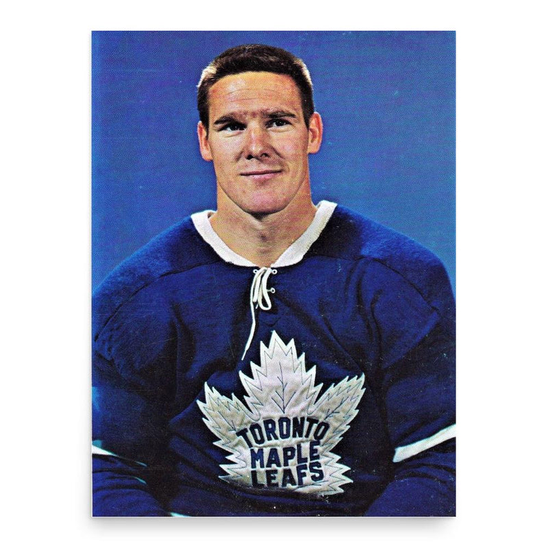 Tim Horton poster print, in size 18x24 inches.