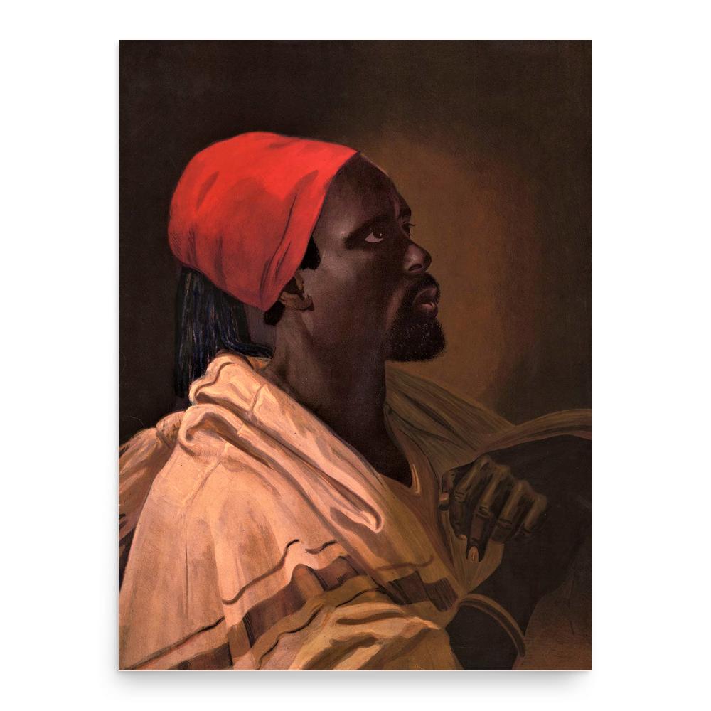 Toussaint L'Ouverture poster print, in size 18x24 inches.