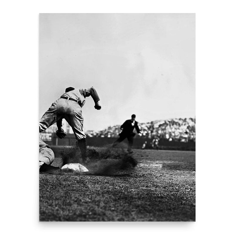 Ty Cobb poster print, in size 18x24 inches.