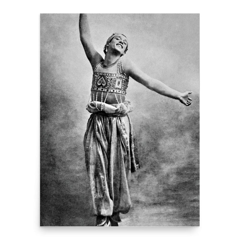 Vaslav Nijinsky poster print, in size 18x24 inches.