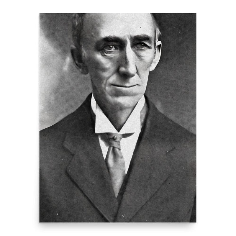 Wallace D. Wattles poster print, in size 18x24 inches.