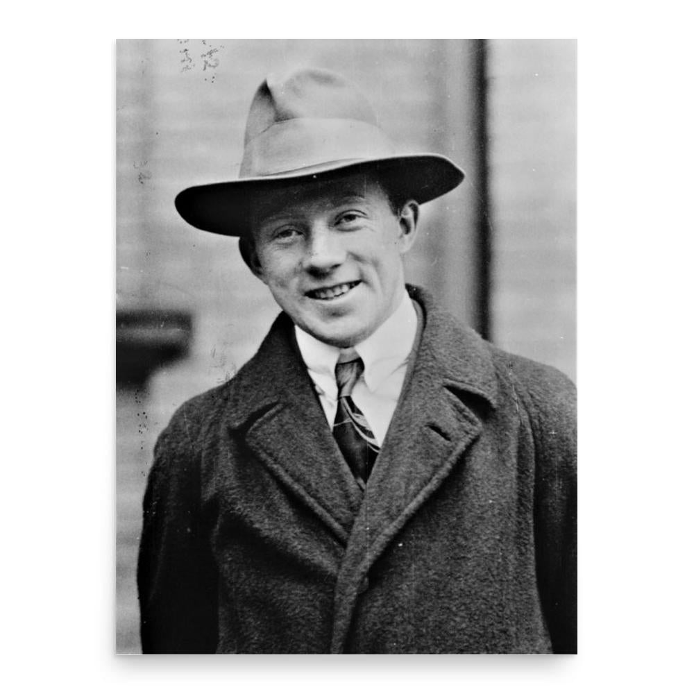 Werner Heisenberg poster print, in size 18x24 inches.