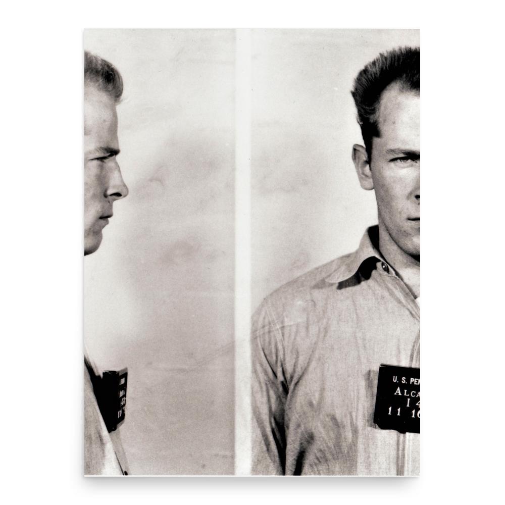 Whitey Bulger poster print, in size 18x24 inches.
