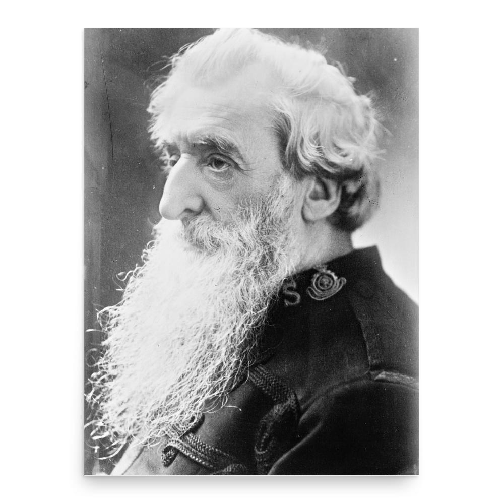 William Booth poster print, in size 18x24 inches.
