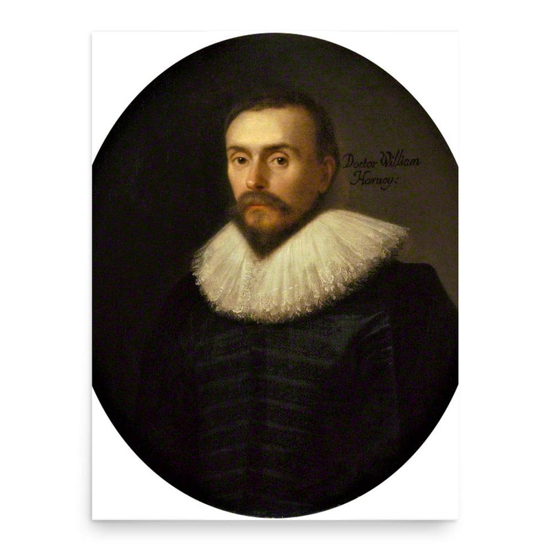 William Harvey poster print, in size 18x24 inches.