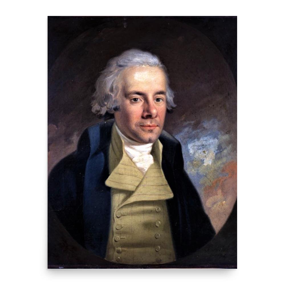 William Wilberforce poster print, in size 18x24 inches.
