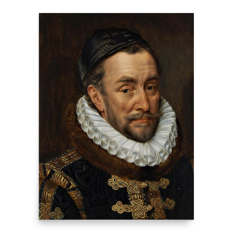 William of Orange poster print, in size 18x24 inches.