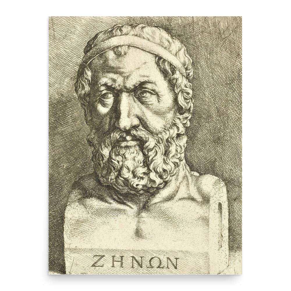 Zenp Zeno of Elea Poster Print — Museum-Quality 18