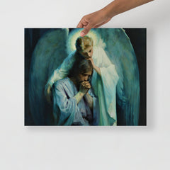 An Agony In The Garden poster on a plain backdrop in size 16x20”.