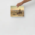 William Brydon Painting, Remnants of an Army by Elizabeth Thompson Poster Print